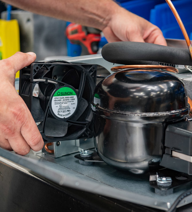 EC‑ventilatoren toegepast door Van West Koeltechniek